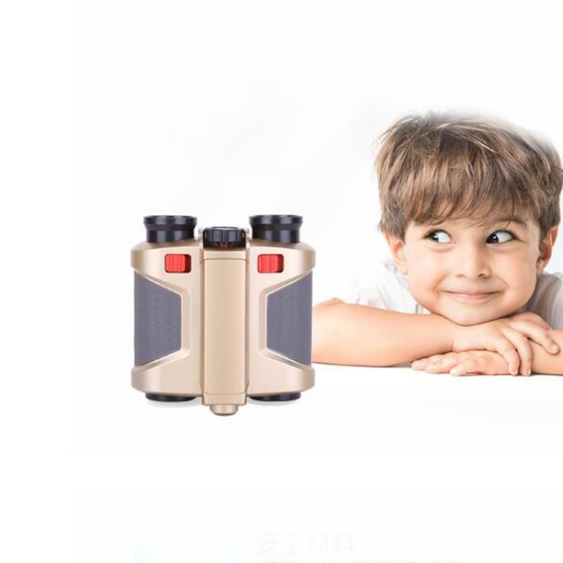 New Products Children Night Vision Device 4X30 Binoculars with Lights Adjustable Focus Telescope