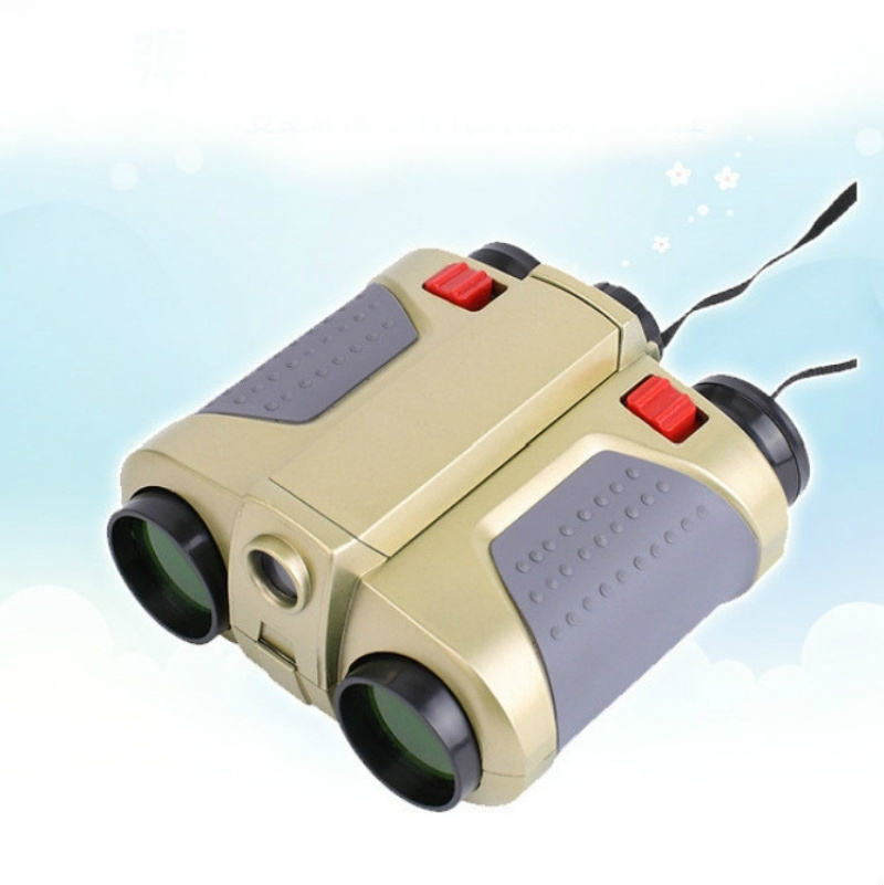 New Products Children Night Vision Device 4X30 Binoculars with Lights Adjustable Focus Telescope