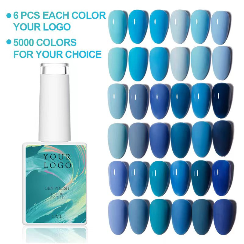 Private Label Luxury 60 Colors Soak Off  UV Nail Gel Polish Set OEM VIP Pro Kit Vernis Permanent Gel Polish Collection