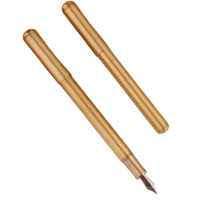 Premium Brass Fountain Pen for Ink Cartridges