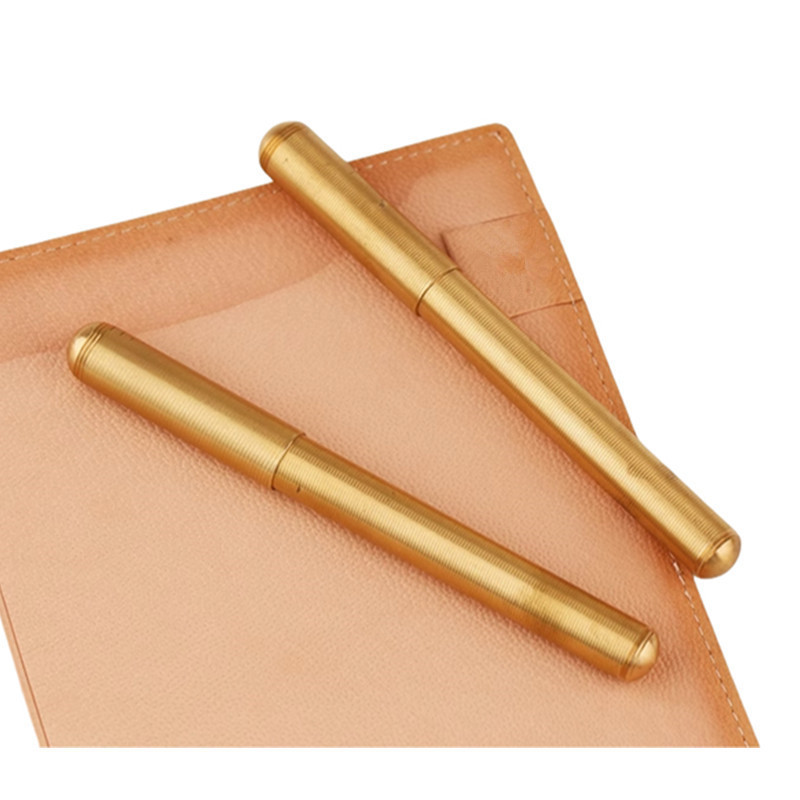 Premium Brass Fountain Pen for Ink Cartridges