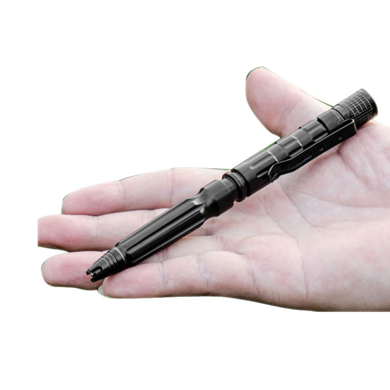 LED Pocket Tactical  Pen Light- 2 Small Compact Flashlights with Clip for Tight Spaces