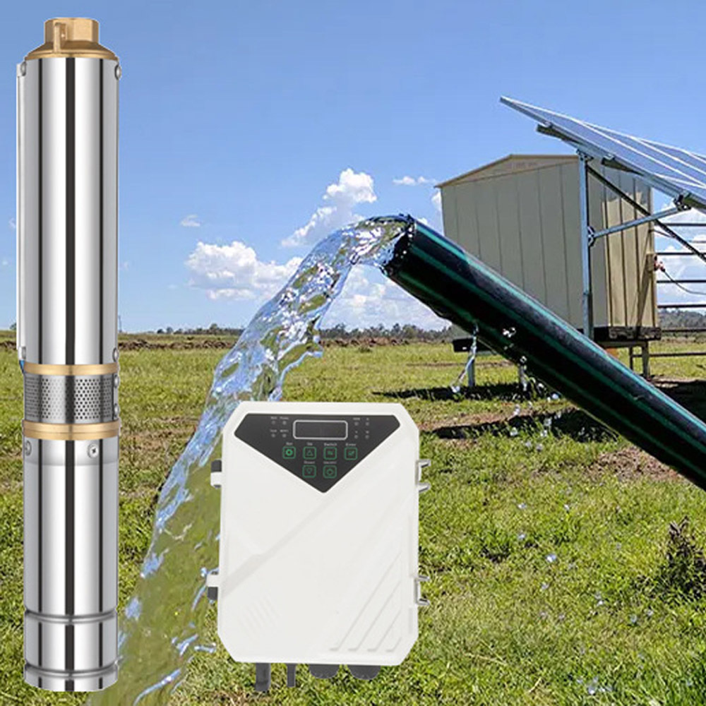 Water solar pump system 5kw 5.5kw ac dc 4