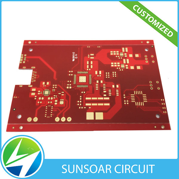 1.6mm double-sided pcb board with FR4 base material La fabrica de PCBA produce PCB multicapa de 4 capas, fabrication de PCB FR4