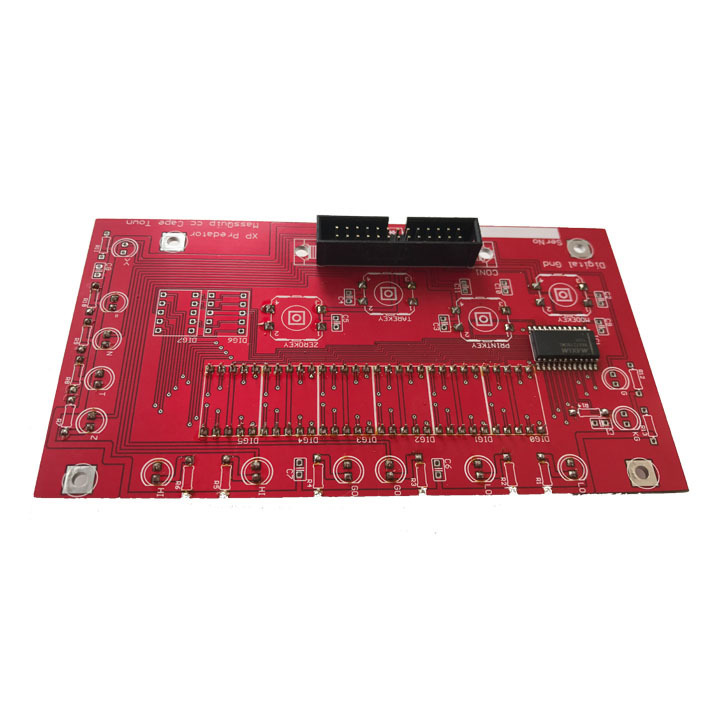 1.6mm double-sided pcb board with FR4 base material La fabrica de PCBA produce PCB multicapa de 4 capas, fabrication de PCB FR4