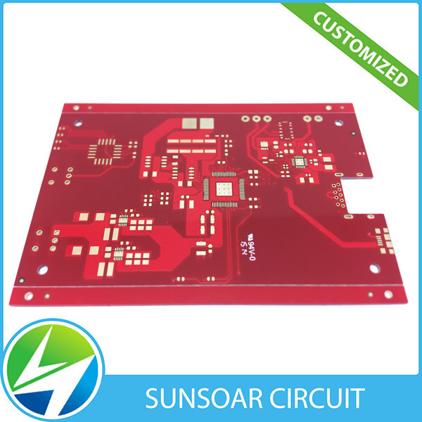 1.6mm double-sided pcb board with FR4 base material La fabrica de PCBA produce PCB multicapa de 4 capas, fabrication de PCB FR4