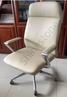 Commercial Office Furniture pu synthetic leather office chair wholesale navy blue high back office chair with wheels