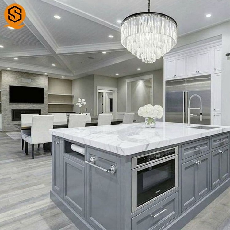 Professional natural marble kitchen countertops wholesale quartz countertops slabs