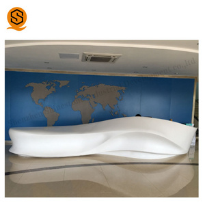 Office Furniture Counter Front Reception Desk Hospital Restaurant and Hotel L Shaped Reception Desk