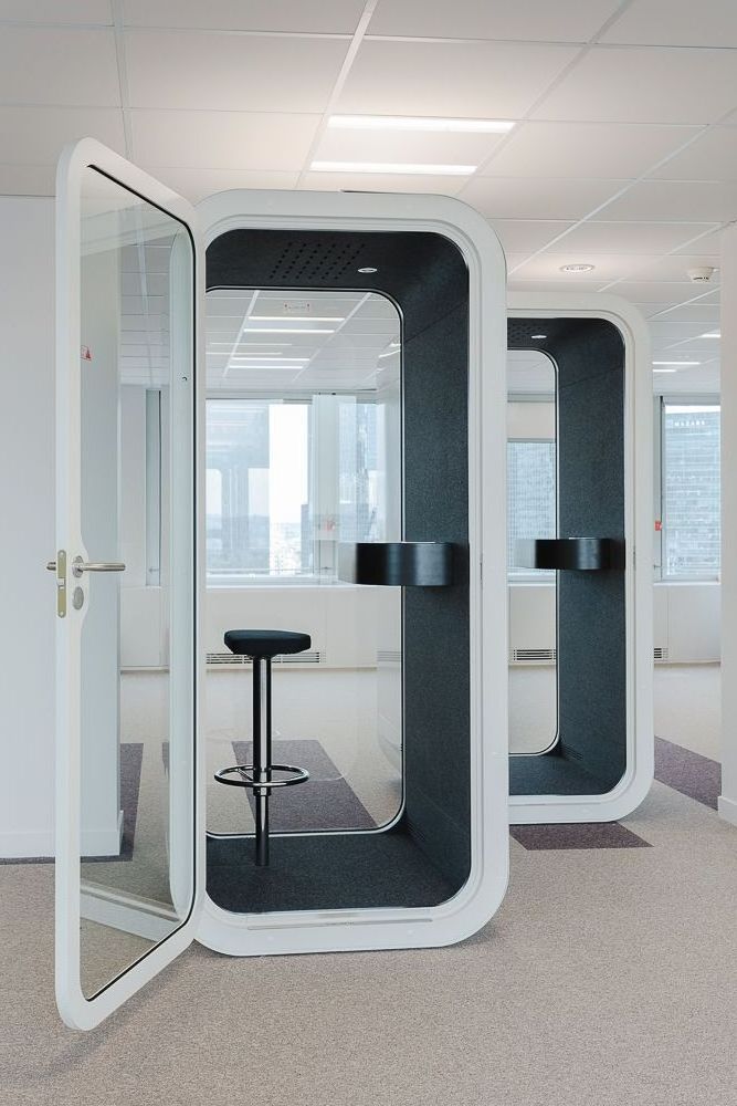 Office Pod Portable Soundproof Private Working Cabins Prefab Houses Large Booth Office Indoor Soundbox Silence Booth