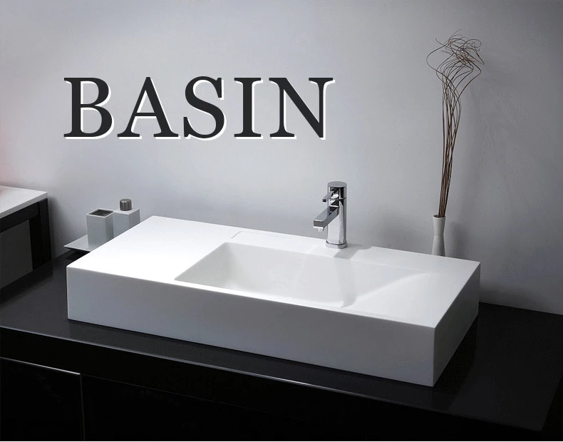 Modern Bathroom Vessel Sink Vanity Top with Artificial Phoenix stone countertop