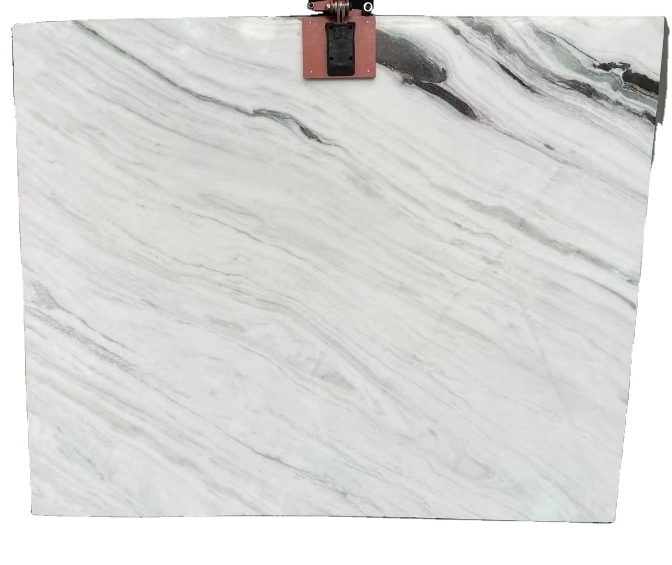 Fast shipping new veins white quartz countertop calacatta quartz slab with marble pattern