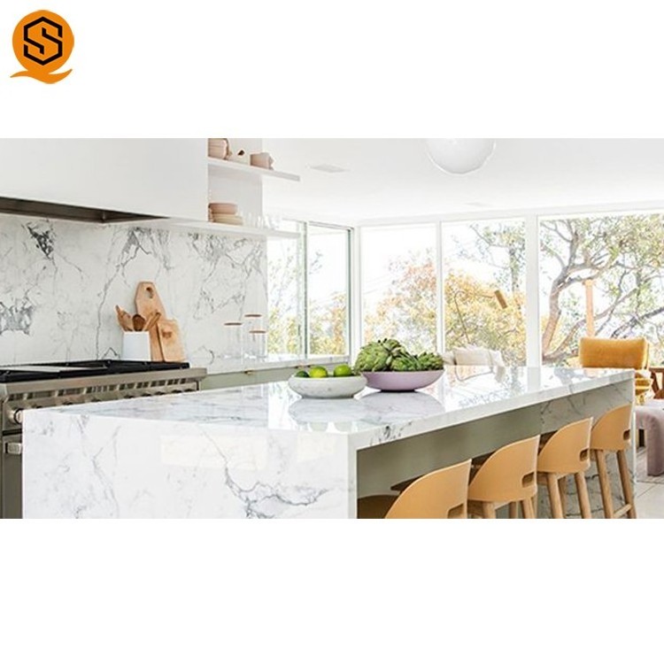 Professional natural marble kitchen countertops wholesale quartz countertops slabs