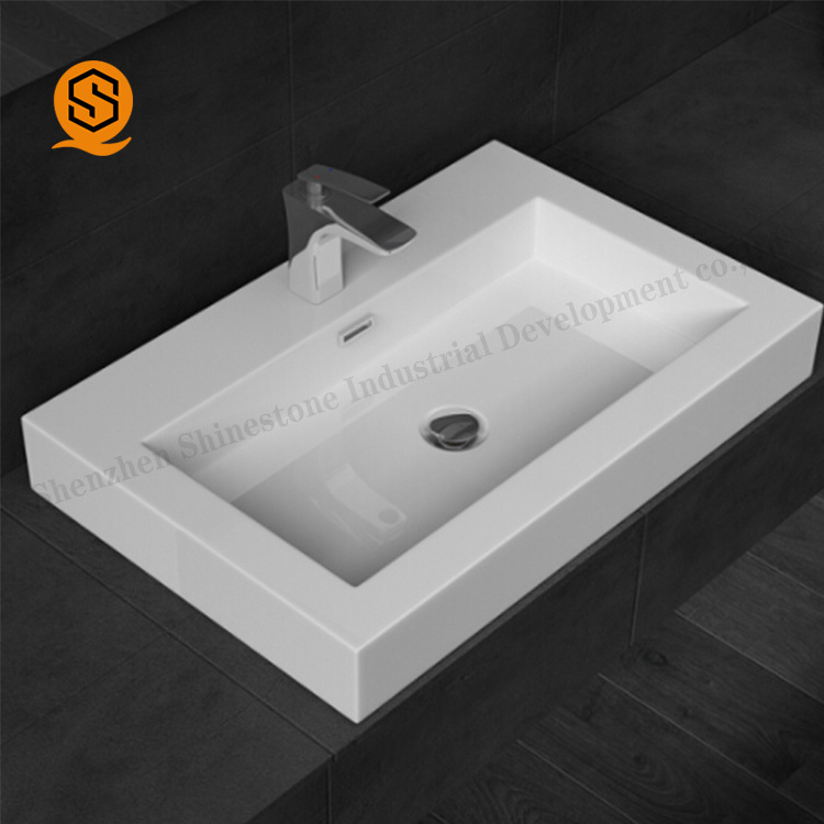 Wholesale Top Quality Acrylic Solid Surface Hospital Hand Washing Sink Wash Hand Basin Sinks