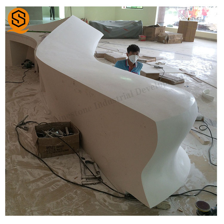 Office Furniture Counter Front Reception Desk Hospital Restaurant and Hotel L Shaped Reception Desk