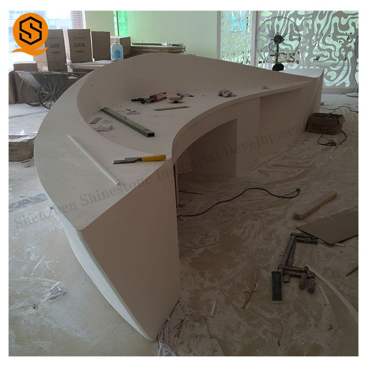 Office Furniture Counter Front Reception Desk Hospital Restaurant and Hotel L Shaped Reception Desk