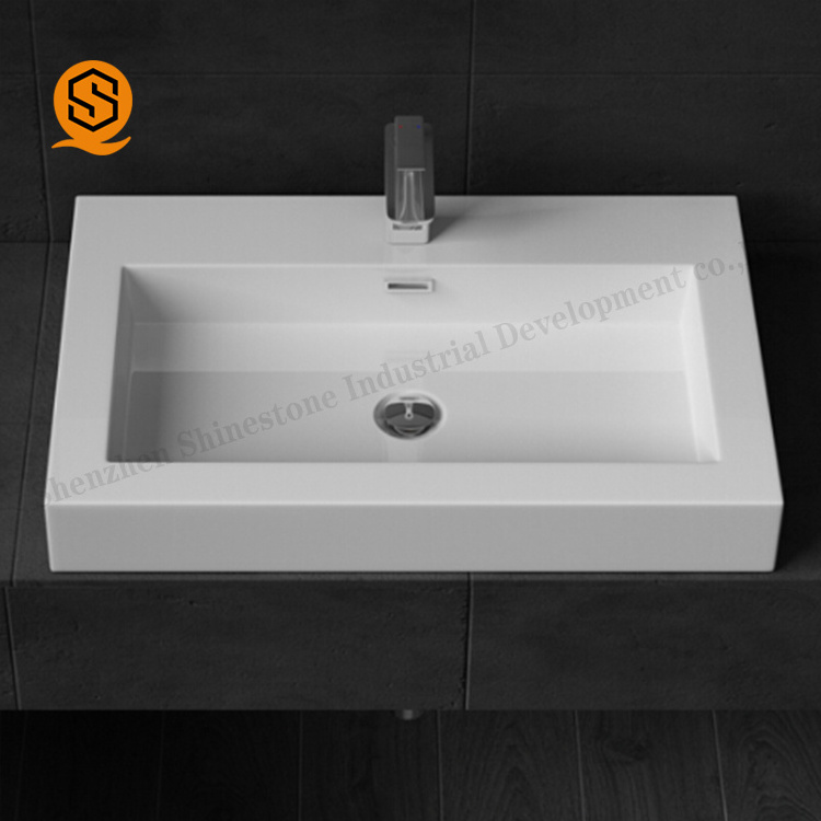 Wholesale Top Quality Acrylic Solid Surface Hospital Hand Washing Sink Wash Hand Basin Sinks