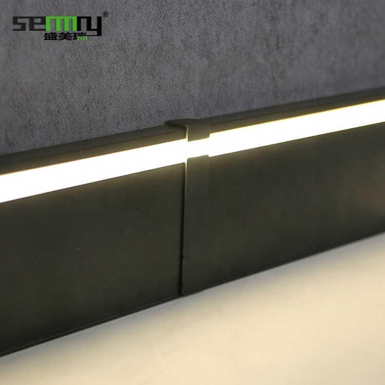 Modern floor skirting board Flooring Accessories baseboard aluminium led housing profile baseboard skirting board