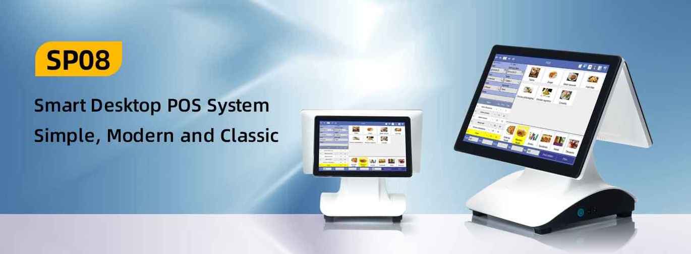 Pos System Retail Cash Register For Restaurant Supermarket Cashier Computer With 15.6 Inch Capacitive Touch Screen