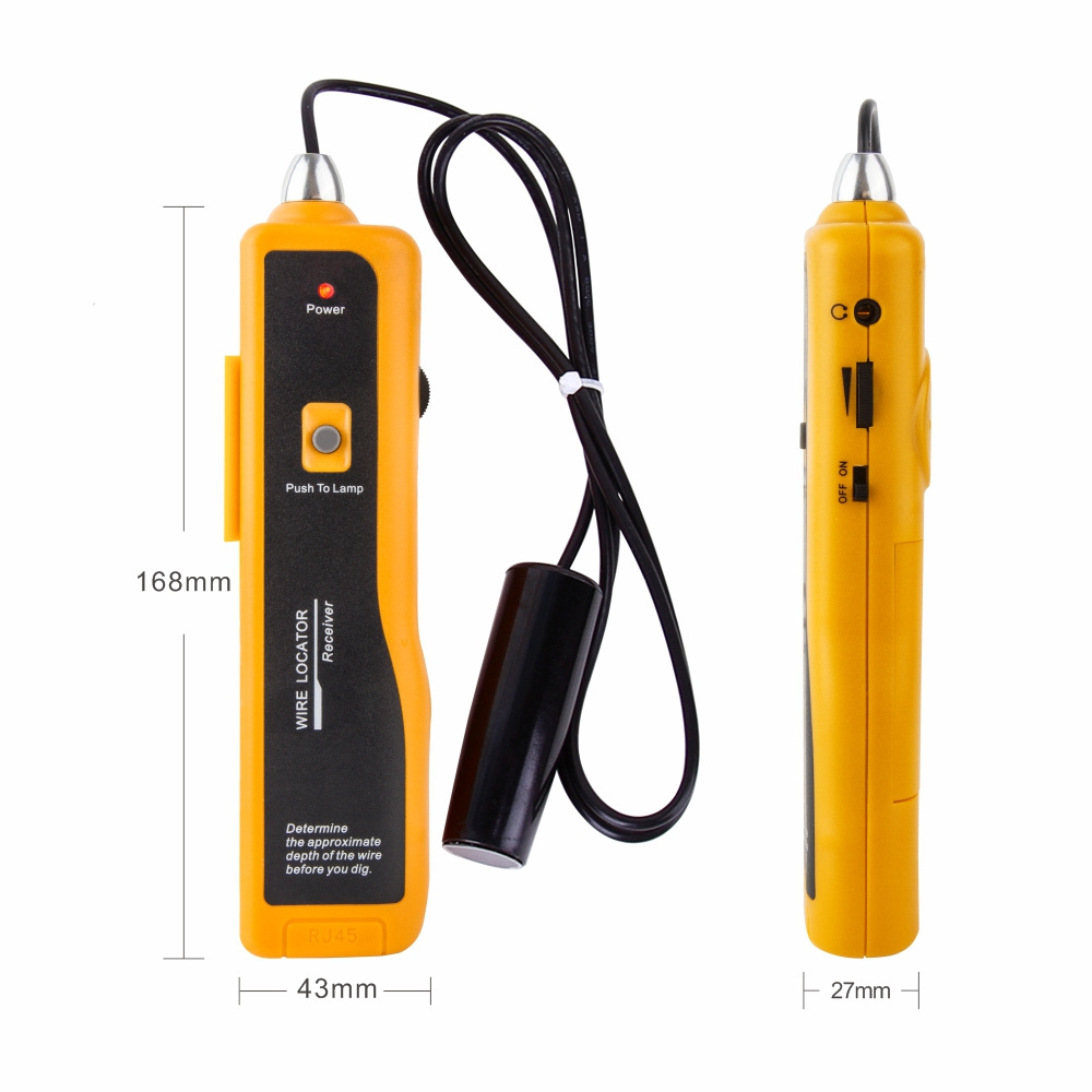 Detector Tester Line Tracker Cable Location Device Easily Cable Finder Underground Wire Cable Fault Locator