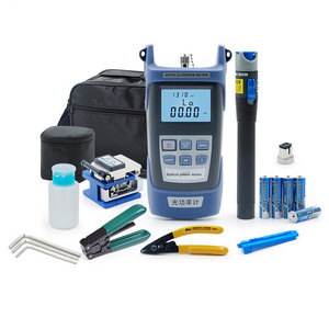 ftth fiber optic tool kit with aua-6s fiber cleav tools ftth kit