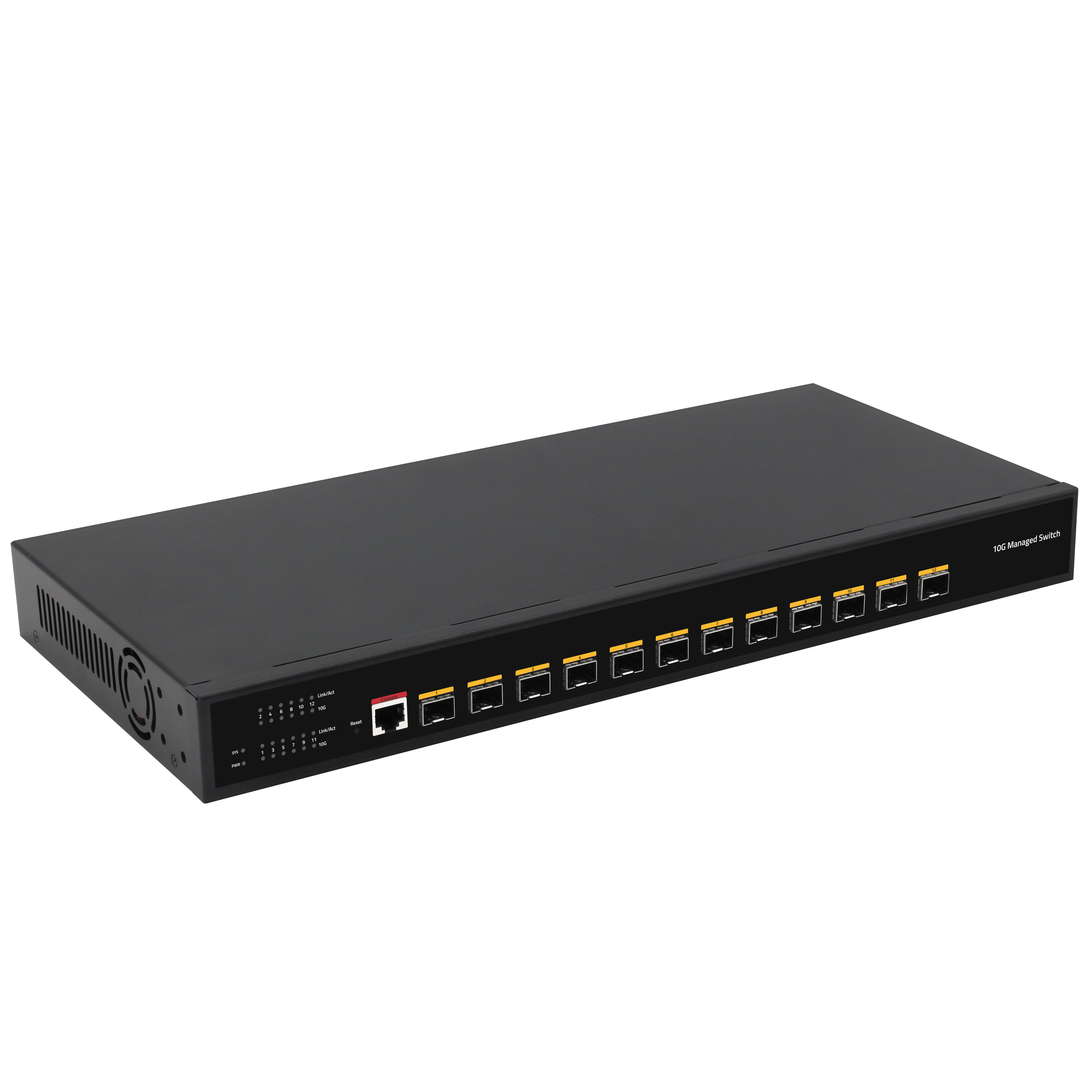 10G SFP+ 12 Port L3 Managed Network Switch