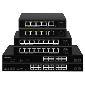 Sunsoont OEM ODM 10G SFP+ uplink ports Ethernet Switch 24 ports 2.5G network switch