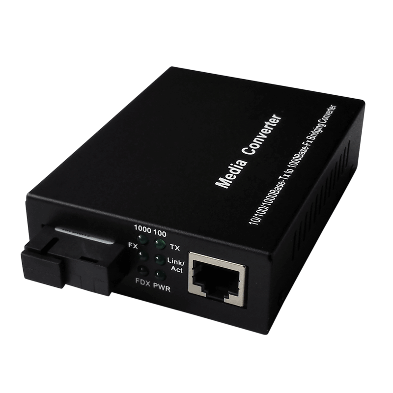 10/100/1000M 20KM SC Fiber Optical unmanaged  managed  mini media converter