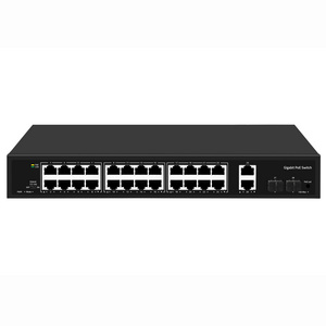 DC48V 300W 400W Built-in Power 16 24 32 48 Port Cctv Unmanaged Network Ethernet Poe Switch 48v For Hikvision Ip Camera