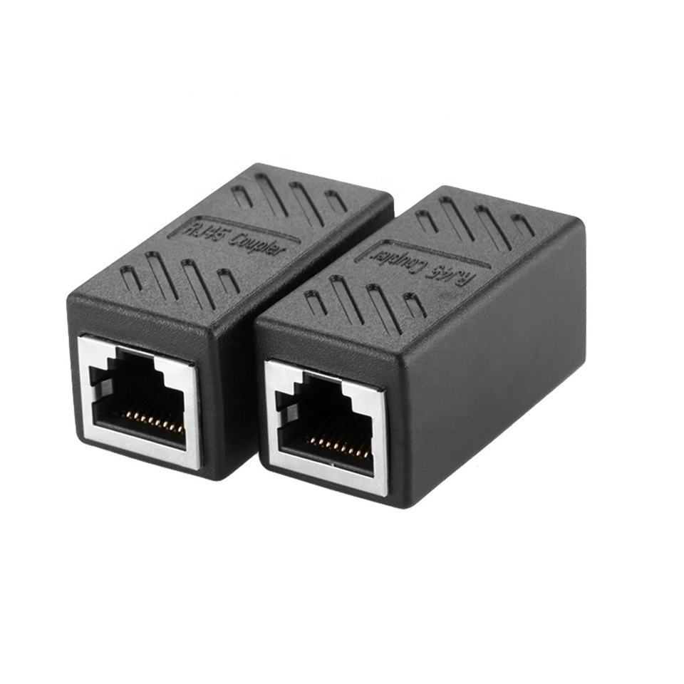 cat7 rj45 coupler Female UTP connecteur Adapter conector Keystone Jack Modular Inline Rj45 Coupler