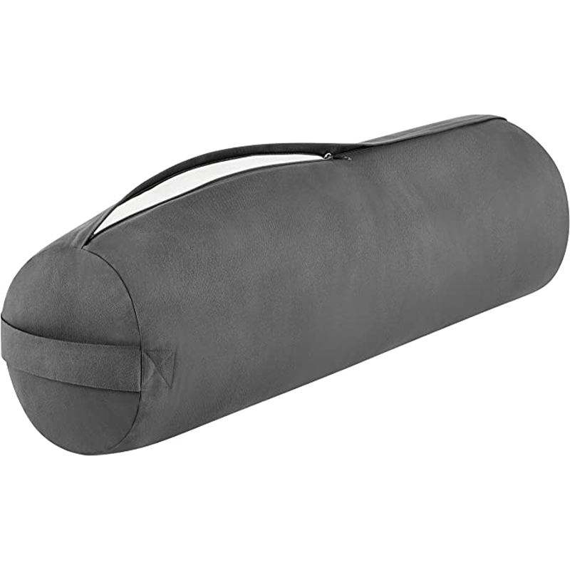 Wholesale Yoga Bolster Tube Pillow Meditation Cushions Rectangular Bolster Machine Washable 100% Cotton Cover Yoga Bolsters