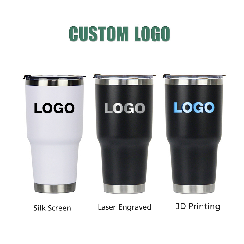 Wholesale Customized 20oz Coffee Tumblers Vacuum Insulated 20oz Bear Tumbler Cups with Lids and Straws