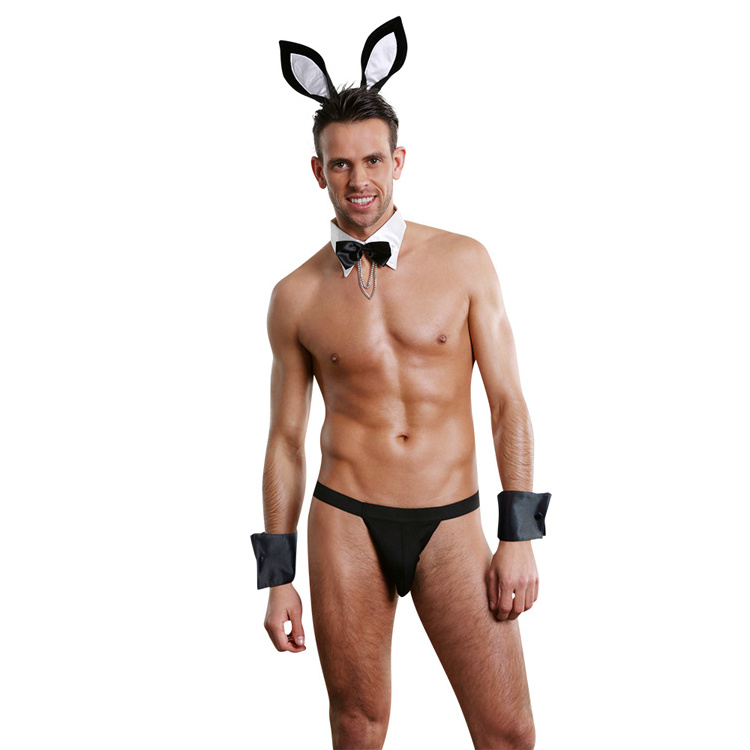 Sunspice wholesale sexy gay bunny costume underwear lingerie for men