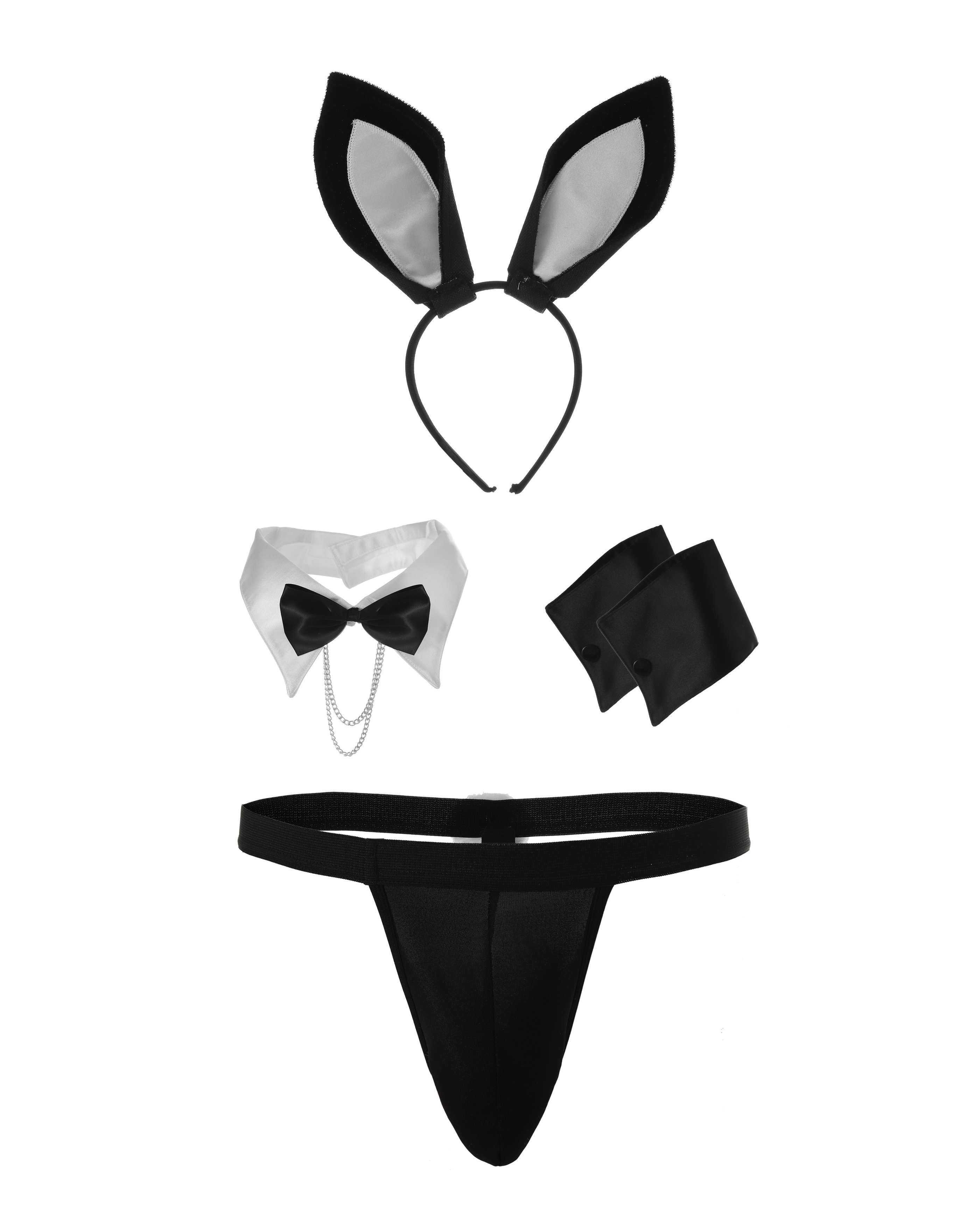 Sunspice wholesale sexy gay bunny costume underwear lingerie for men