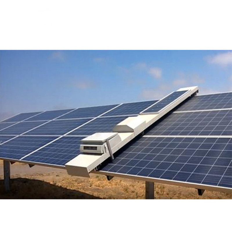 SSS Solar automatic solar panel cleaning robot efficient flexible and automatic solar cleaning machine equipment