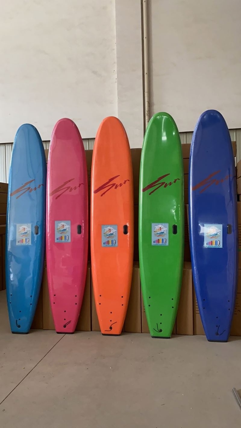 Cheap High Quality Surfboards Brands Epoxy Soft Top Surf boards for Surf School