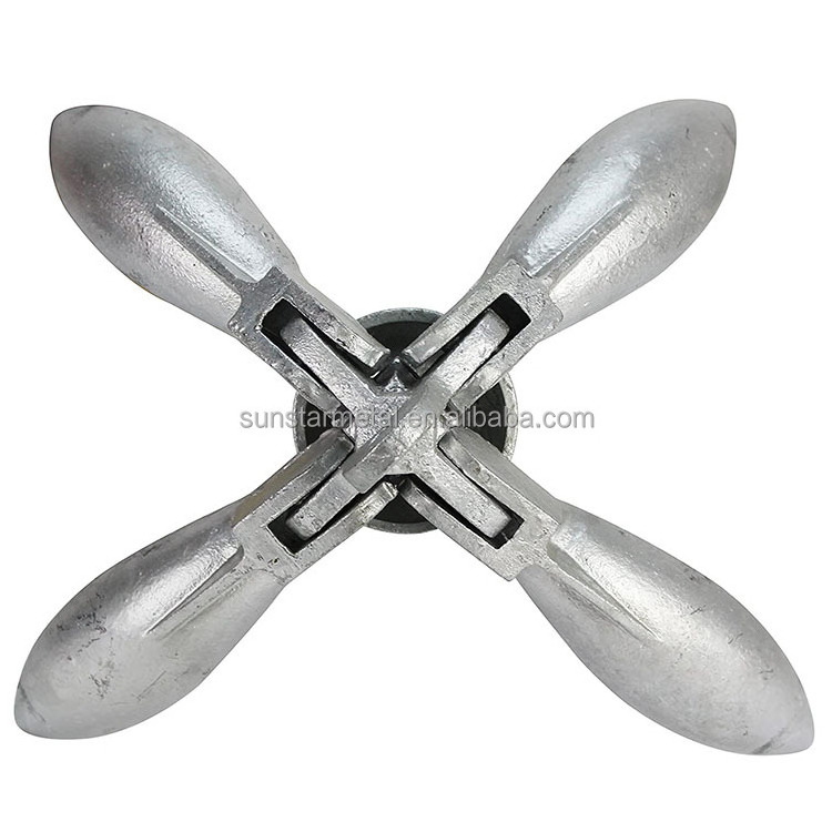 3.5lb folding Grapnel Kayak anchor diy marine anchor kit