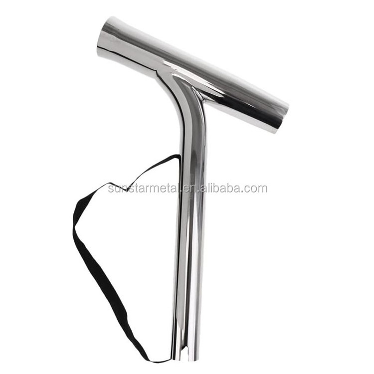 boat accessories marine hardware High Polished Stainless Steel Outrigger Stylish Rod Holder