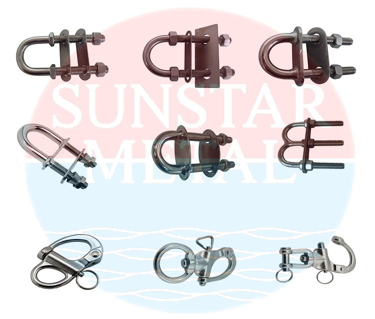 Sunstar Metal stainless steel 316 sailboat yacht parts plastic boat parts accessories marine hardware