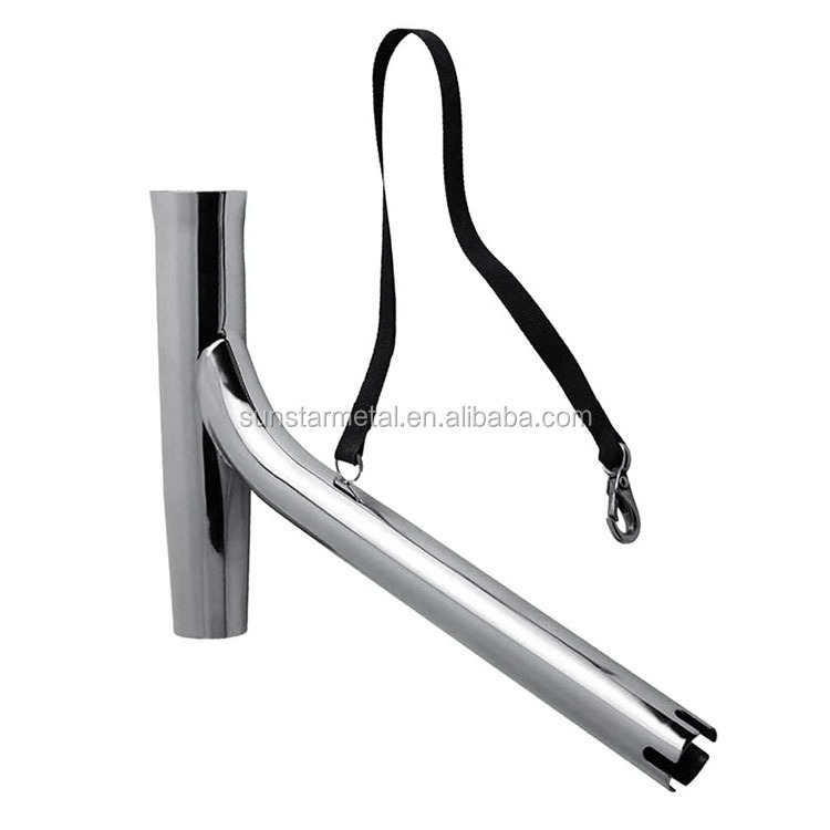 boat accessories marine hardware High Polished Stainless Steel Outrigger Stylish Rod Holder