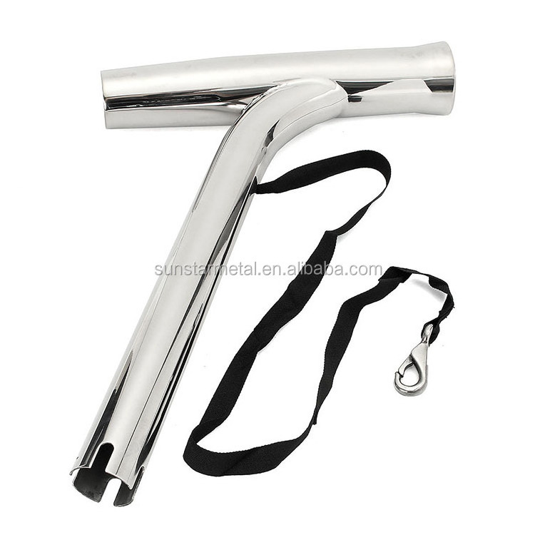 19inch  sailboat stainless steel marine boat accessories part hardware outrigger fishing rod holder