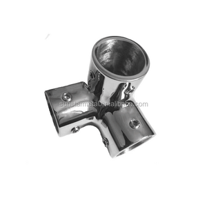 Marine Hardware Rail Pipe Base Round Pipe Stanchion