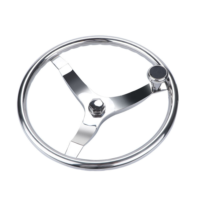 Marine boat Stainless Steel Steering Wheel Marine Accessories for boat yacht