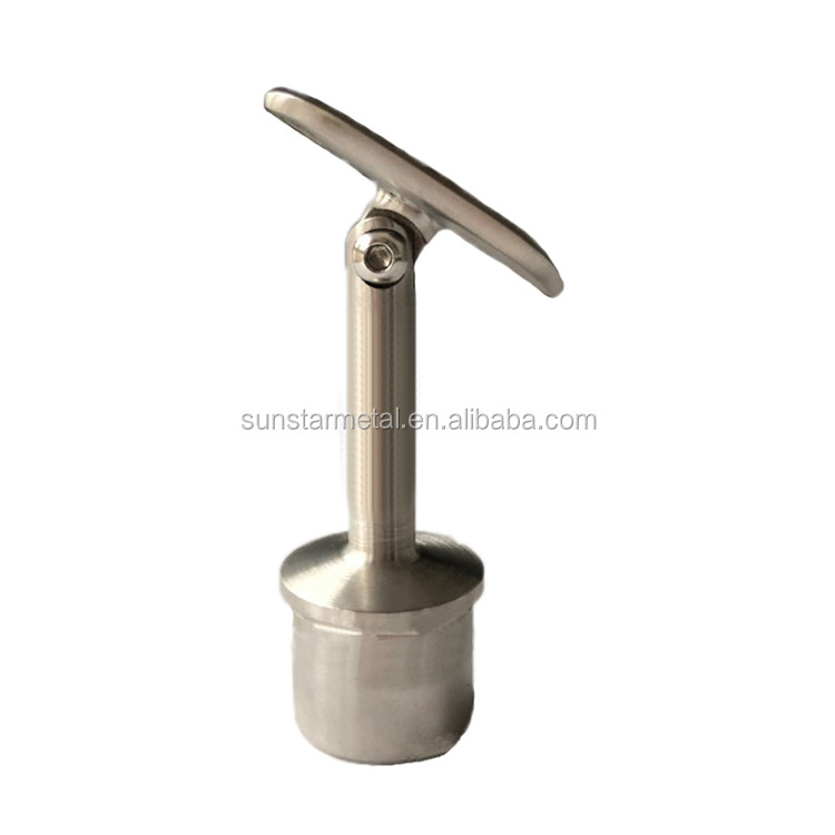 stainless steel wall mounted handrail bracket