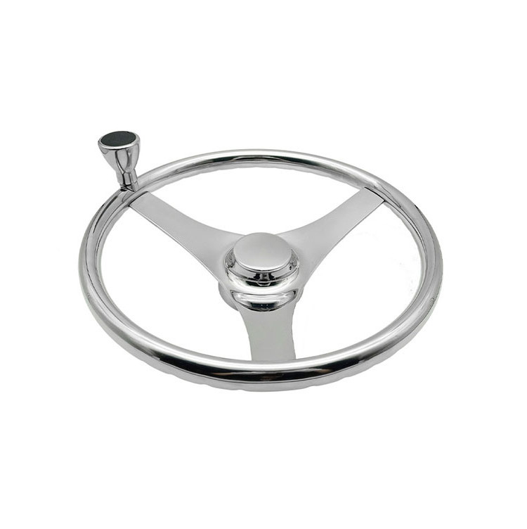 Marine boat Stainless Steel Steering Wheel Marine Accessories for boat yacht