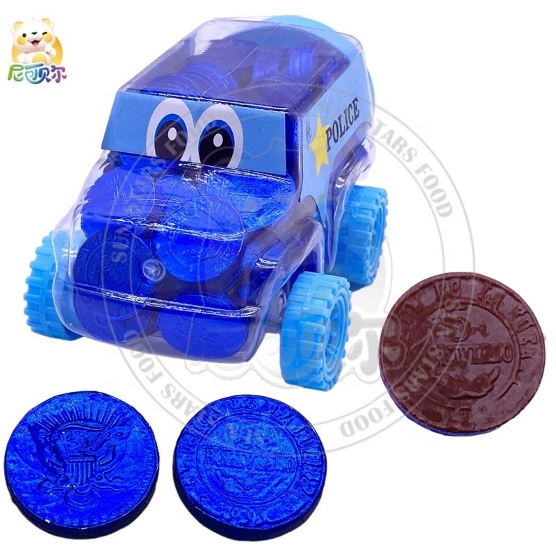 Factory Wholesale Customization Halal Car Bottled High Quality Gold Coins Chocolate Coins