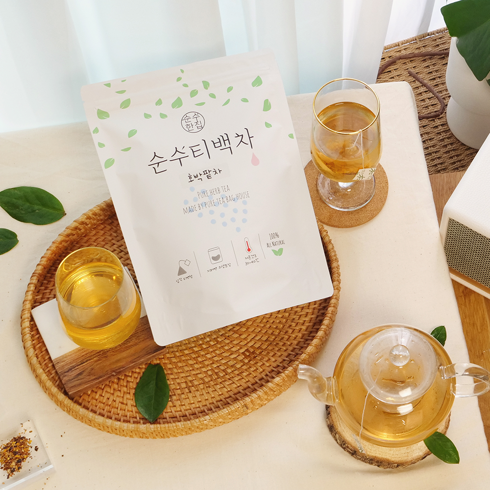 Healthy and delicious Korea tea. Pumpkin Red Bean Tea. golden ratio of 3:7. made in korea. Korean pumpkin and red beans are used