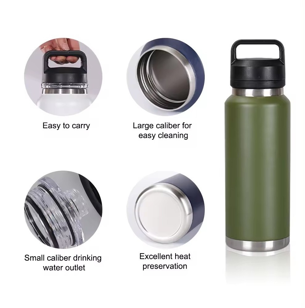 18 oz 26 oz 36 oz Yetys insulated water bottle double wall stainless steel Thermos Gym sports drinking bottle