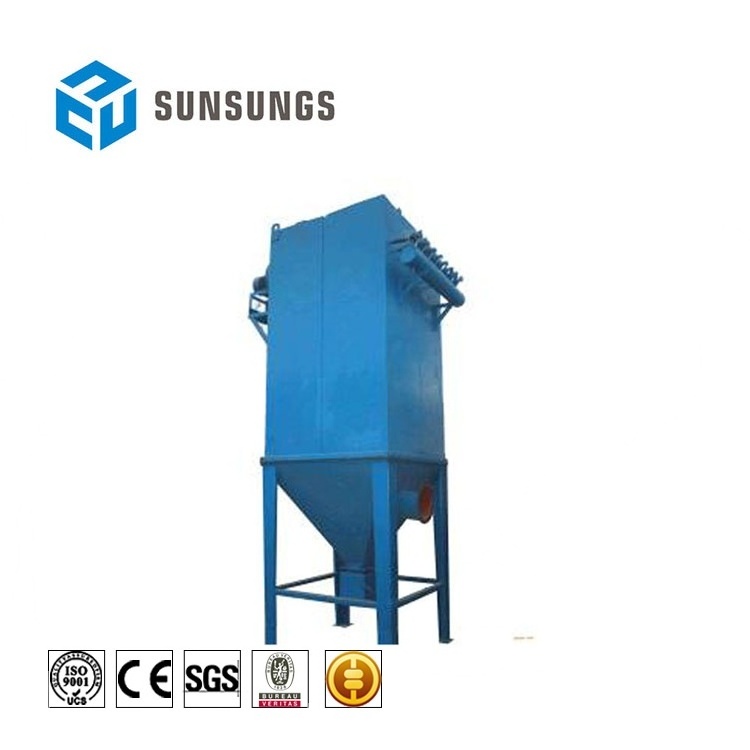 industrial cleaner particle dust collector stainless steel cage galvanized bag dust collector for fibreglass