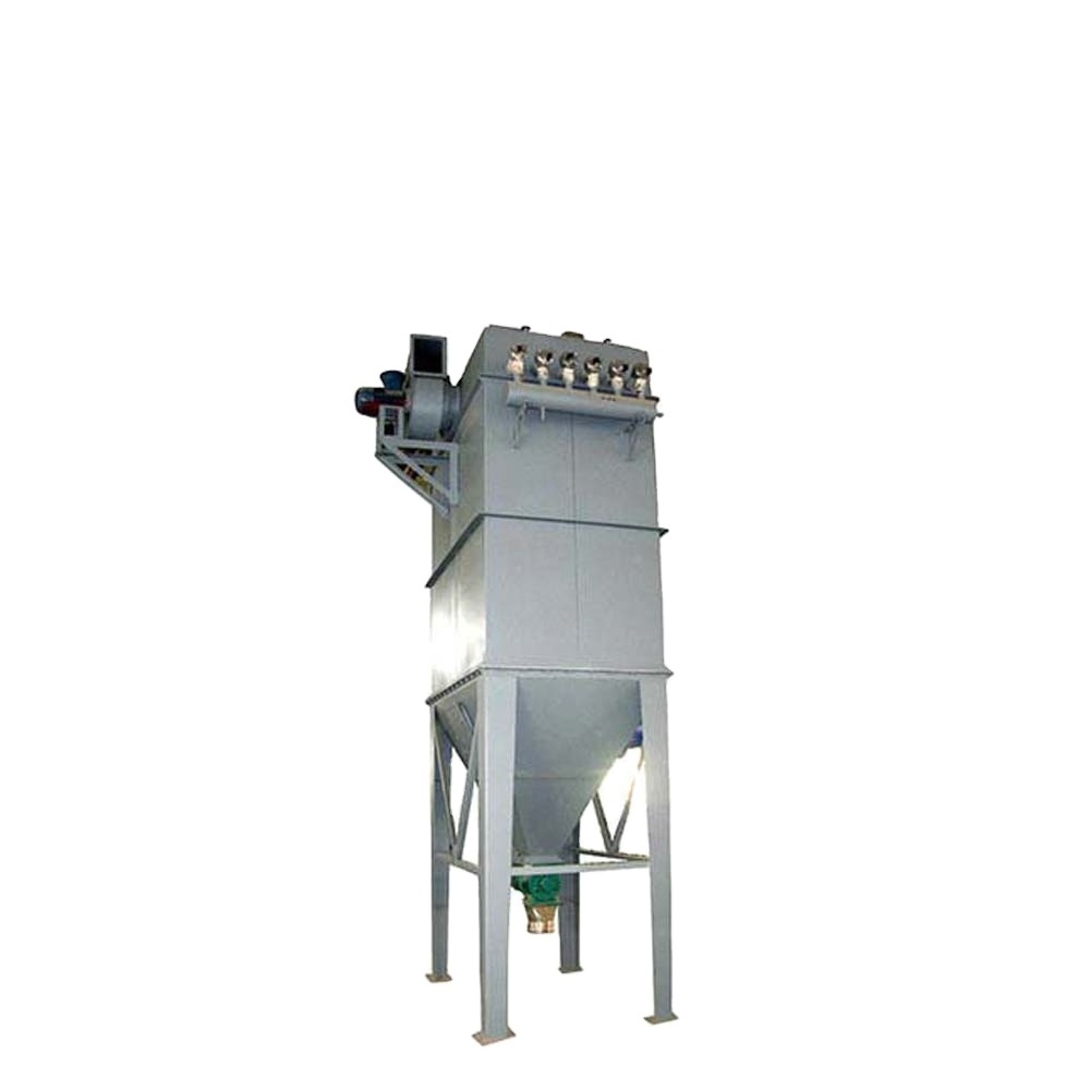 industrial cleaner particle dust collector stainless steel cage galvanized bag dust collector for fibreglass